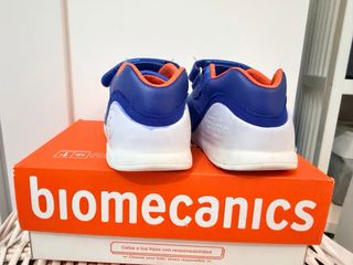 Scarpe primi passi Biomecanics blu