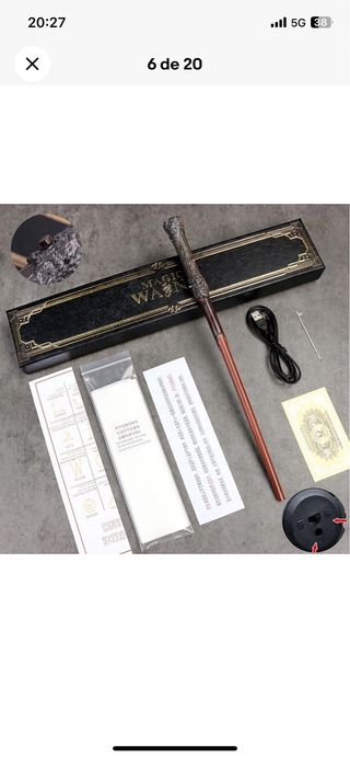 Varita de fuego Harry Potter