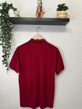 Polo Lacoste Rojo Talla M