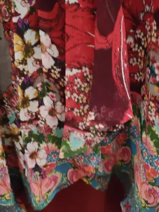 Blusa Desigual Talla M Estampado Floral