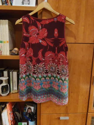 Blusa Desigual Talla M Estampado Floral