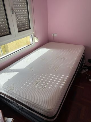 Cama articulada eléctrica 105x200cm + Colchón