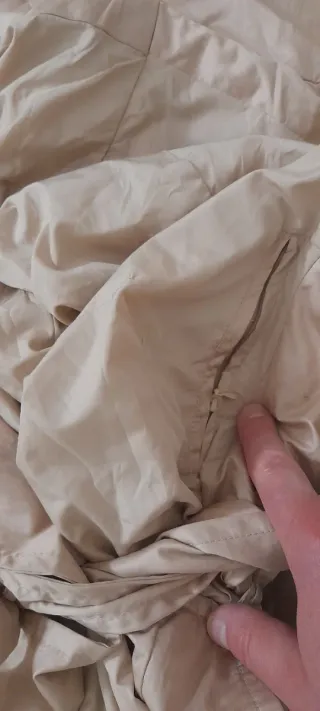 Impermeabile beige taglia M