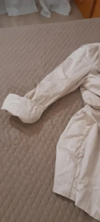 Impermeabile beige taglia M