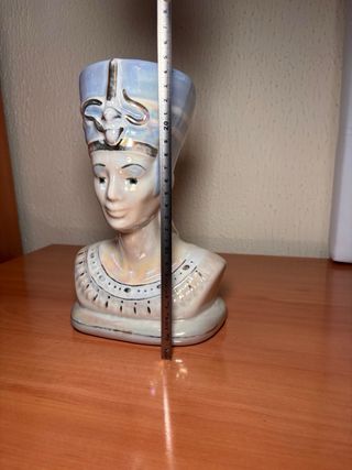 Busto Egipcio Porcelana Nefertiti