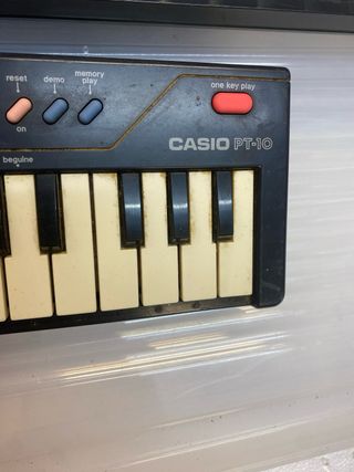 Teclados Casio SA-20 y PT-10 (Sin Comprobar)
