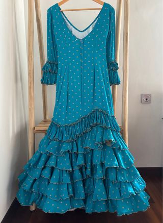 Traje Flamenca Mari Paz Artesanía T36