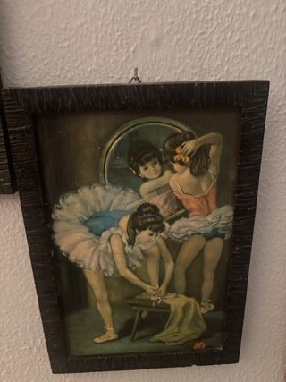 Par Cuadros Bailarinas