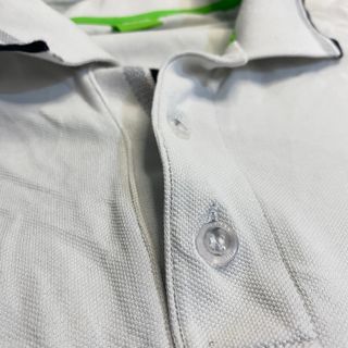 Polo Hugo Boss Talla XXL Blanco y Verde