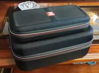 Nintendo Switch Roja Completa + fundas transporte
