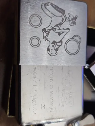 Zippo Lucky Strike 1994 Originale con Scatola
