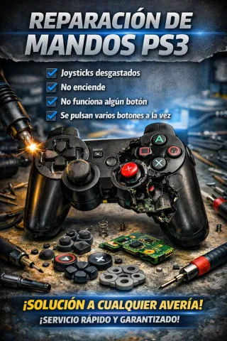 Reparación mandos ps3 -Solución a cualquier avería