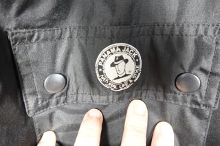 Chaqueta Panama Jack Negra Forro Tartán