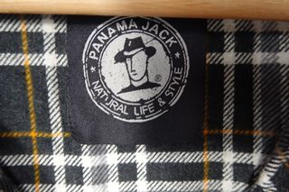 Chaqueta Panama Jack Negra Forro Tartán