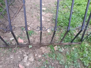 Verja de forja para ventanas