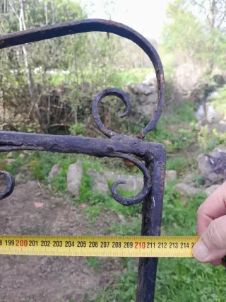 Verja de forja para ventanas