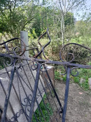 Verja de forja para ventanas