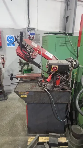 Sierra de Cinta + Generador/Compresor