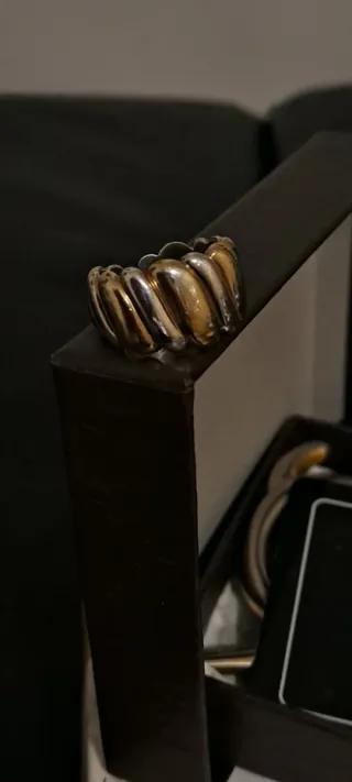 Anello Agatha Argento 925 Misura 16 Oro/Argento