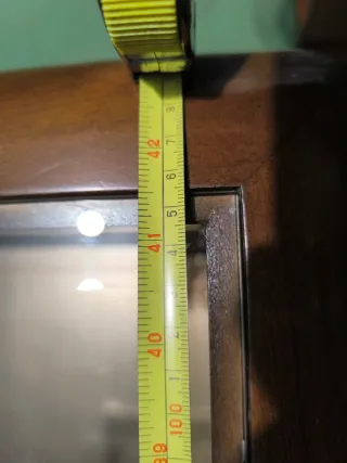 Mesa de centro madera y cristal