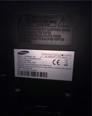 Televisor Samsung 32 Negro