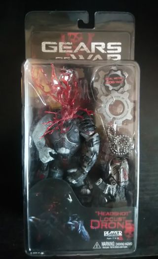 Figura Gears of War Locust Drone NECA - Nuevo -