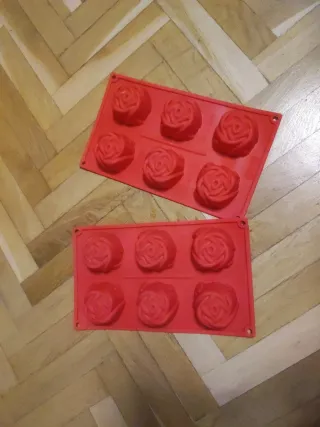 Molde Silicona Flores Rosas