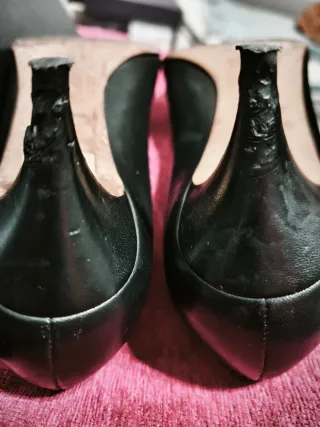 Zapatos Chanel Beige y Negro Originales