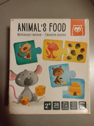 Puzzles Disney Animals 4 Puzzles