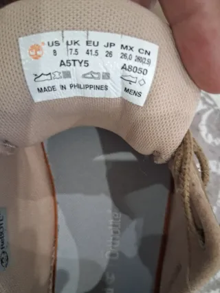 Zapatillas Timberland Beige Talla 41.5