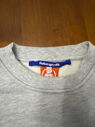 Sudadera Fake Gods Gris Talla M