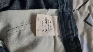 Calça de ganga azul