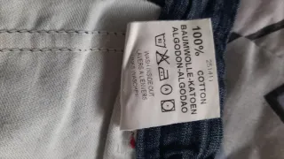 Calça de ganga azul