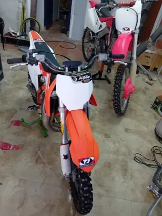 KTM 65 Motocross Naranja