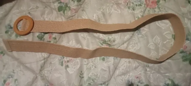 Cinturón imitación mimbre