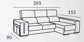 SOFA MODELO OSCAR