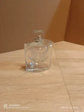 Botella Perfume Vacía Cristal