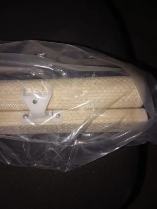 Cortina 30 cm beige/transparente