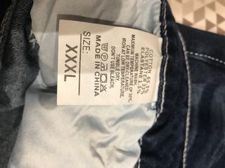Jeans Uomo Nuovi Taglia 62/64 Blu