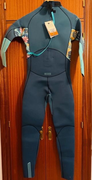 Traje Neopreno Mujer Pioneer 4/3mm Azul
