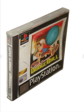 Super Slammin' Dodgeball PS1 Gioco psx pal ps 1 x