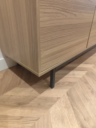 Mueble TV Klast Home 160cm Madera y Metal