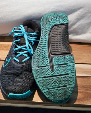 Nike Metcon 9 Negro Turquesa Crossfit