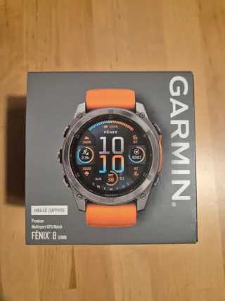 Garmin Fenix 8 AMOLED Zafiro 51mm