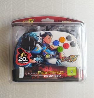 Xbox 360 Mando Mad Catz Chun-Li Street Fighter de Segunda mano por