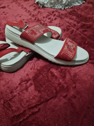 Sandalias Callaghan Talla 39 Rojas