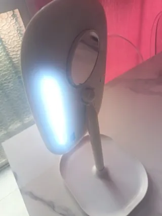 Espejo de tocador con luz LED