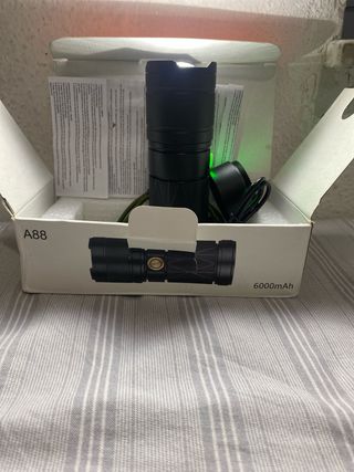 Linterna A88 6000mAh Nueva