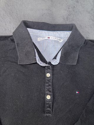 Polo Tommy Hilfiger Mujer Negro