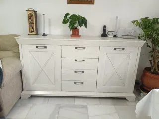 REBAJADO!Conjunto Muebles TV , aparador y vitrina.